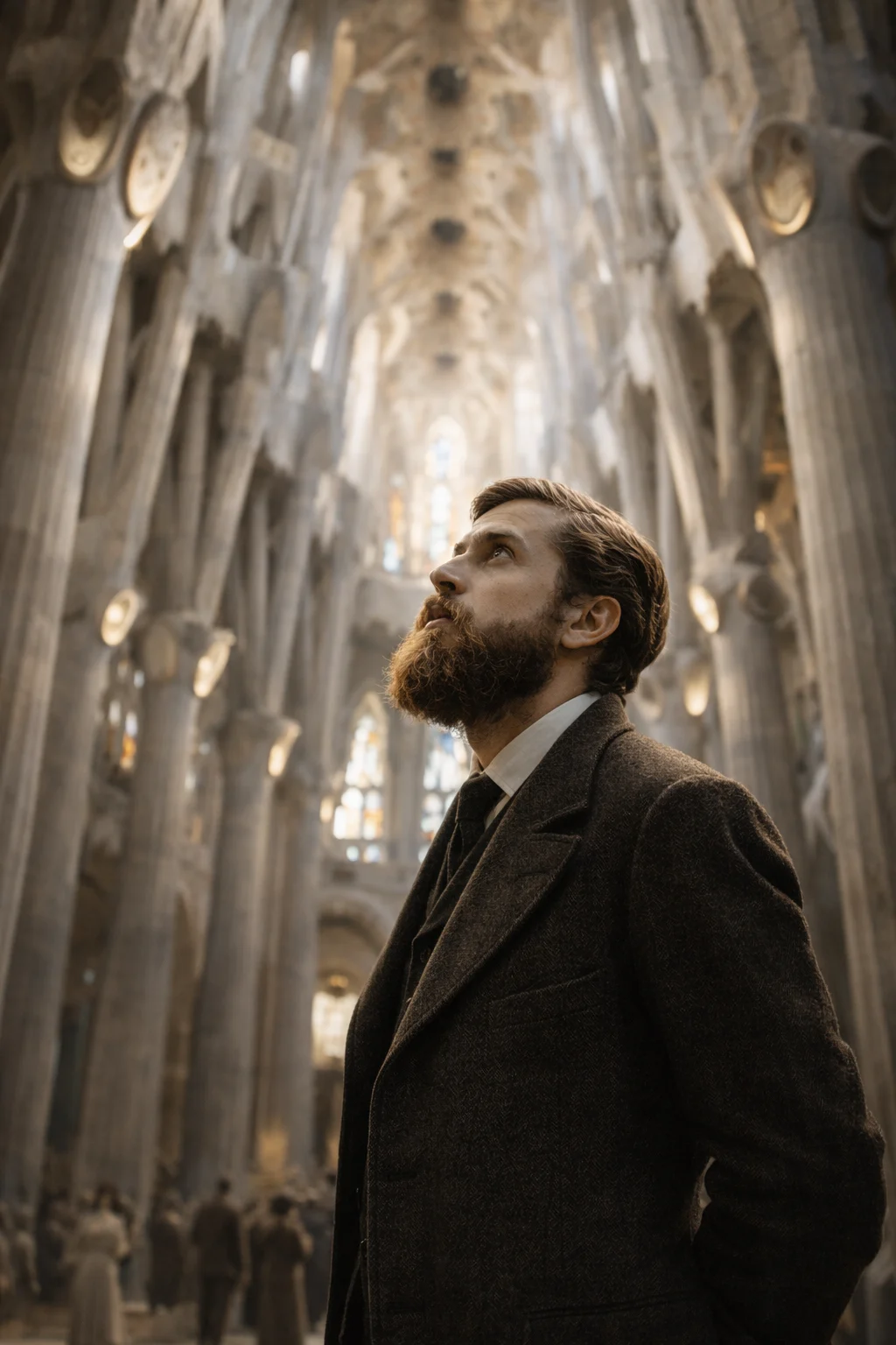 Antoni Gaudí detenido en Barcelona en 1924