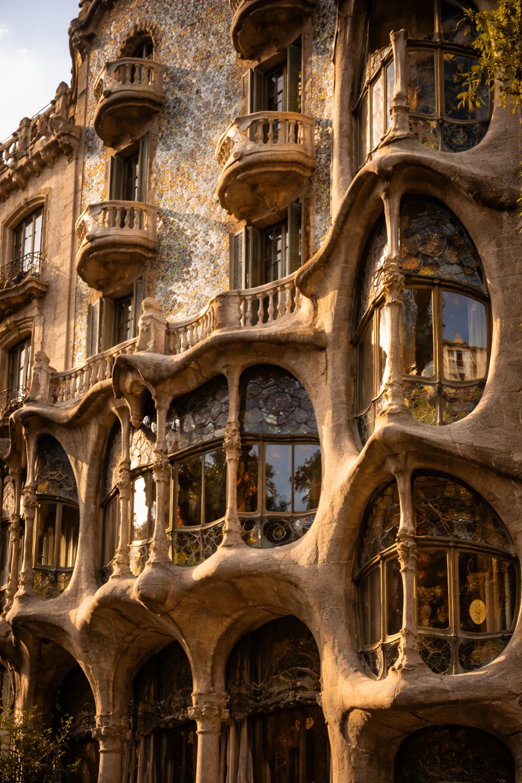 Barcelona en los últimos días de Antoni Gaudí