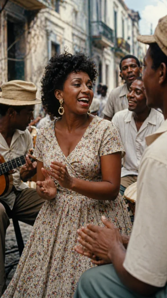 Celia Cruz and Pedro Knight