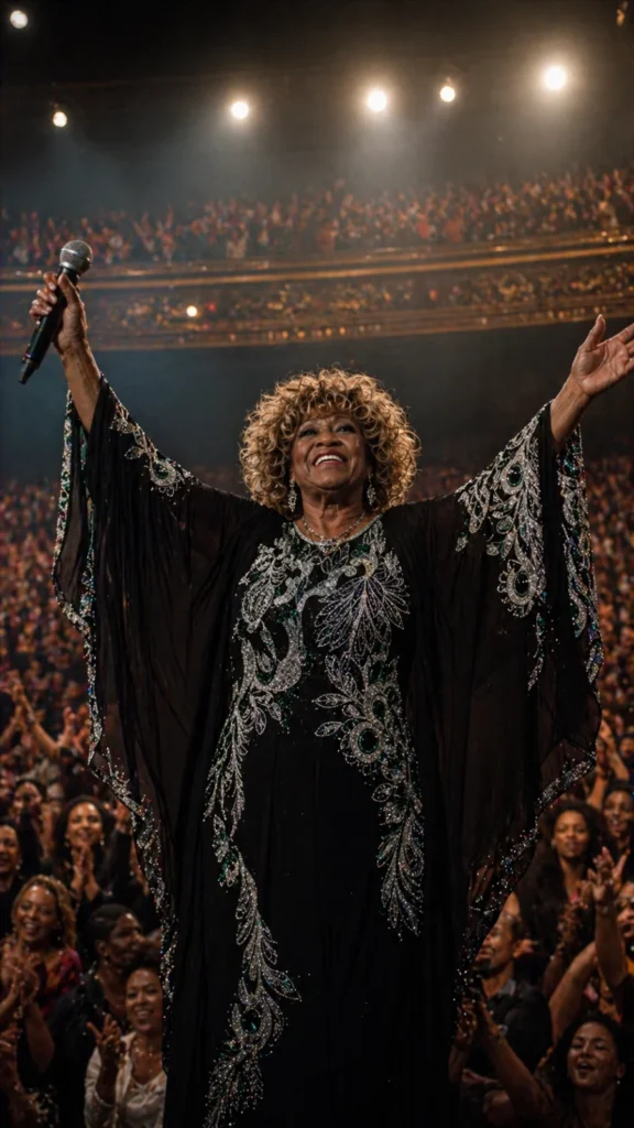 Celia Cruz during the era of La vida es un carnaval