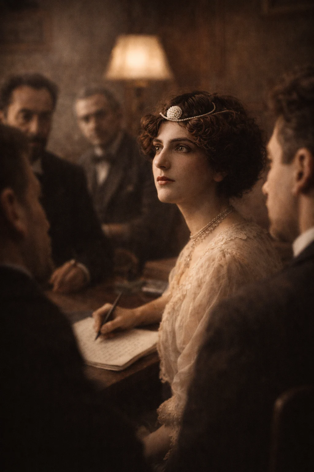 Delmira and literary life
