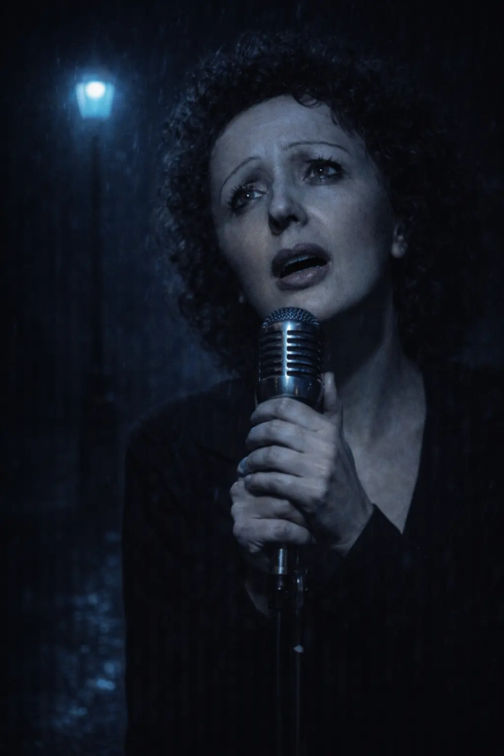 Artistic portrait of Édith Piaf