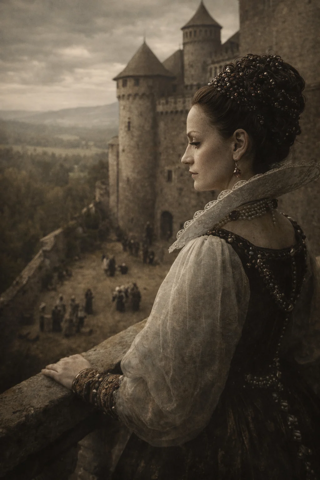Elizabeth Báthory managing her estates