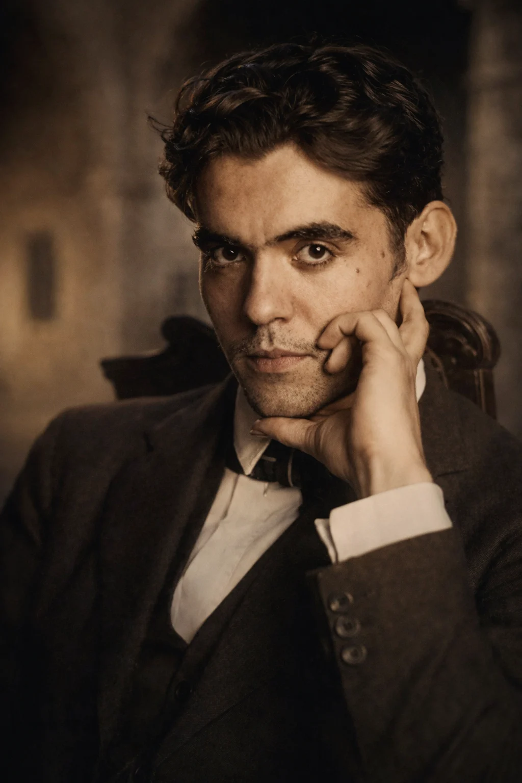 Federico García Lorca durante su etapa de viajes