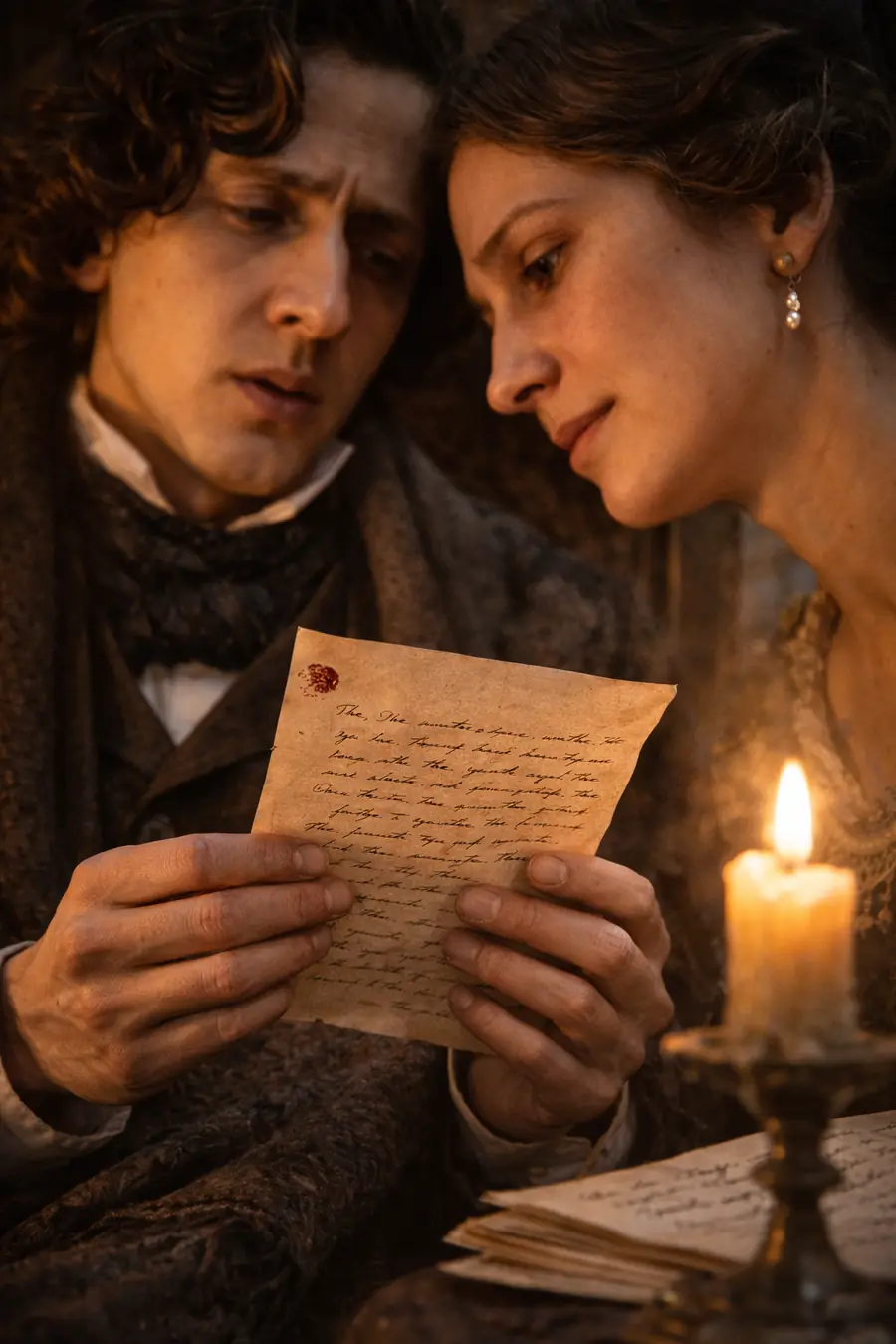 Frédéric Chopin with George Sand