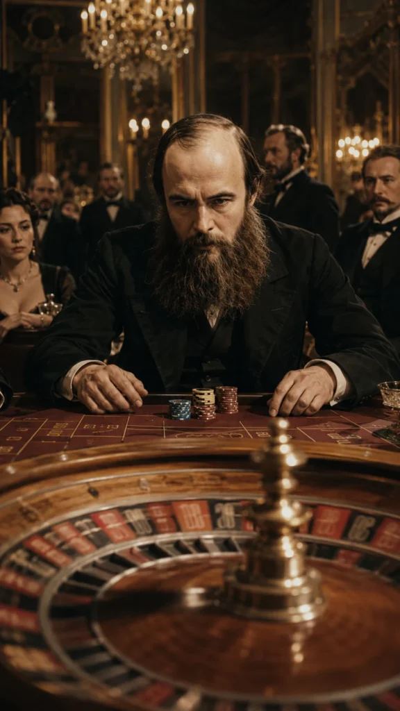 Fyodor Dostoevsky writing after an epileptic seizure