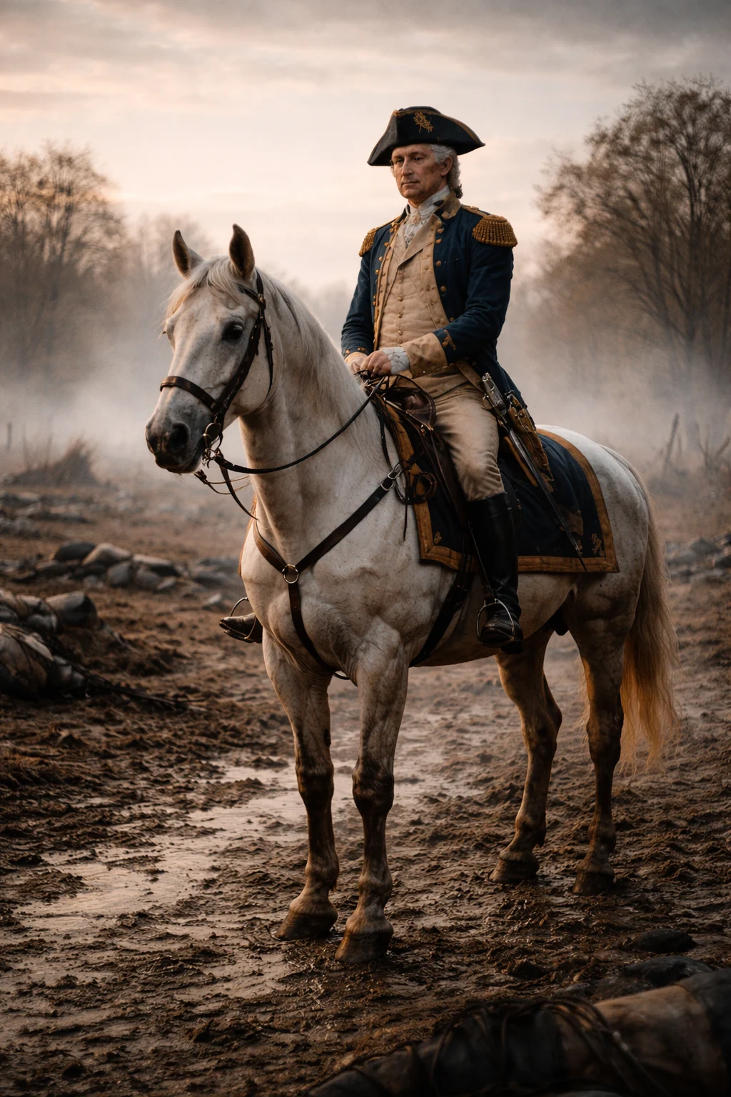 George Washington como comandante del Ejército Continental