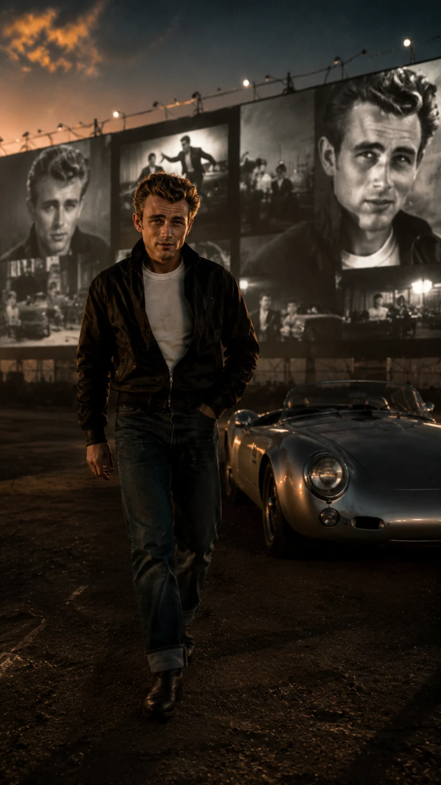 James Dean at the Actors Studio in New York