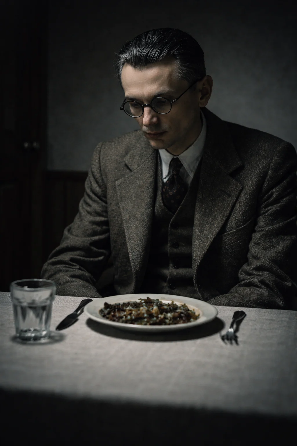 Kurt Gödel durante su audiencia de ciudadanía