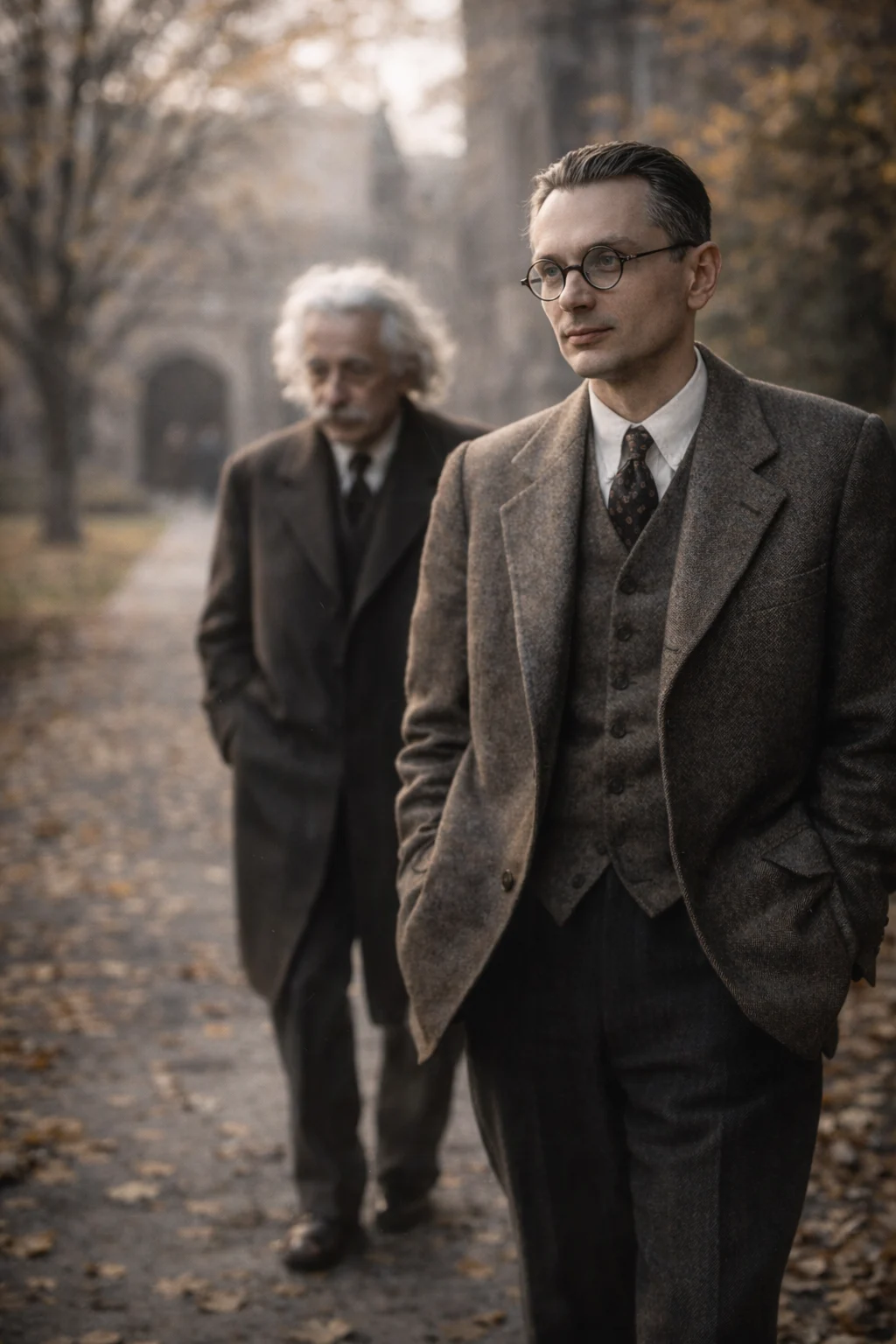 Kurt Gödel desarrollando los teoremas de incompletitud