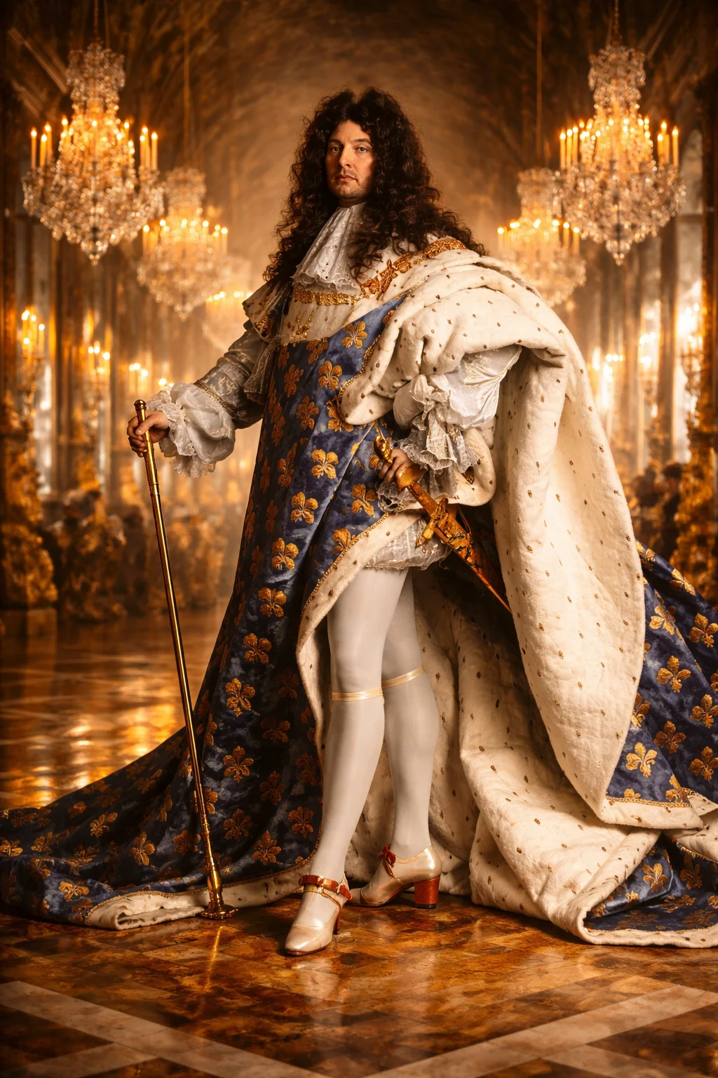 Escena histórica de la vida y el reinado de Luis XIV