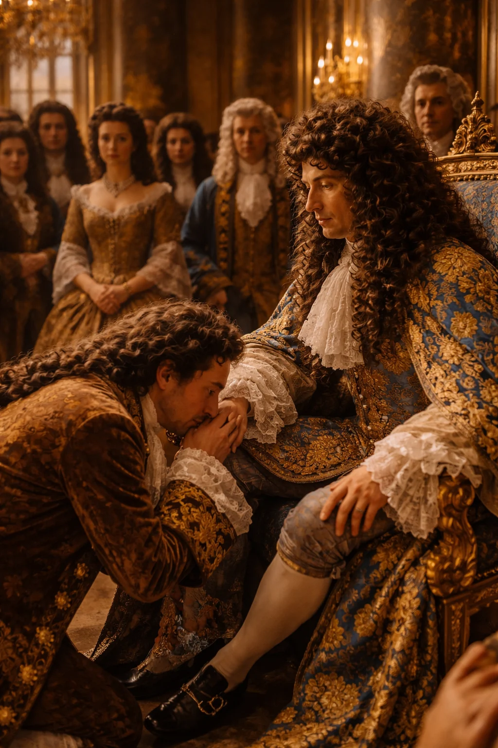 Escena histórica de la vida y el reinado de Luis XIV