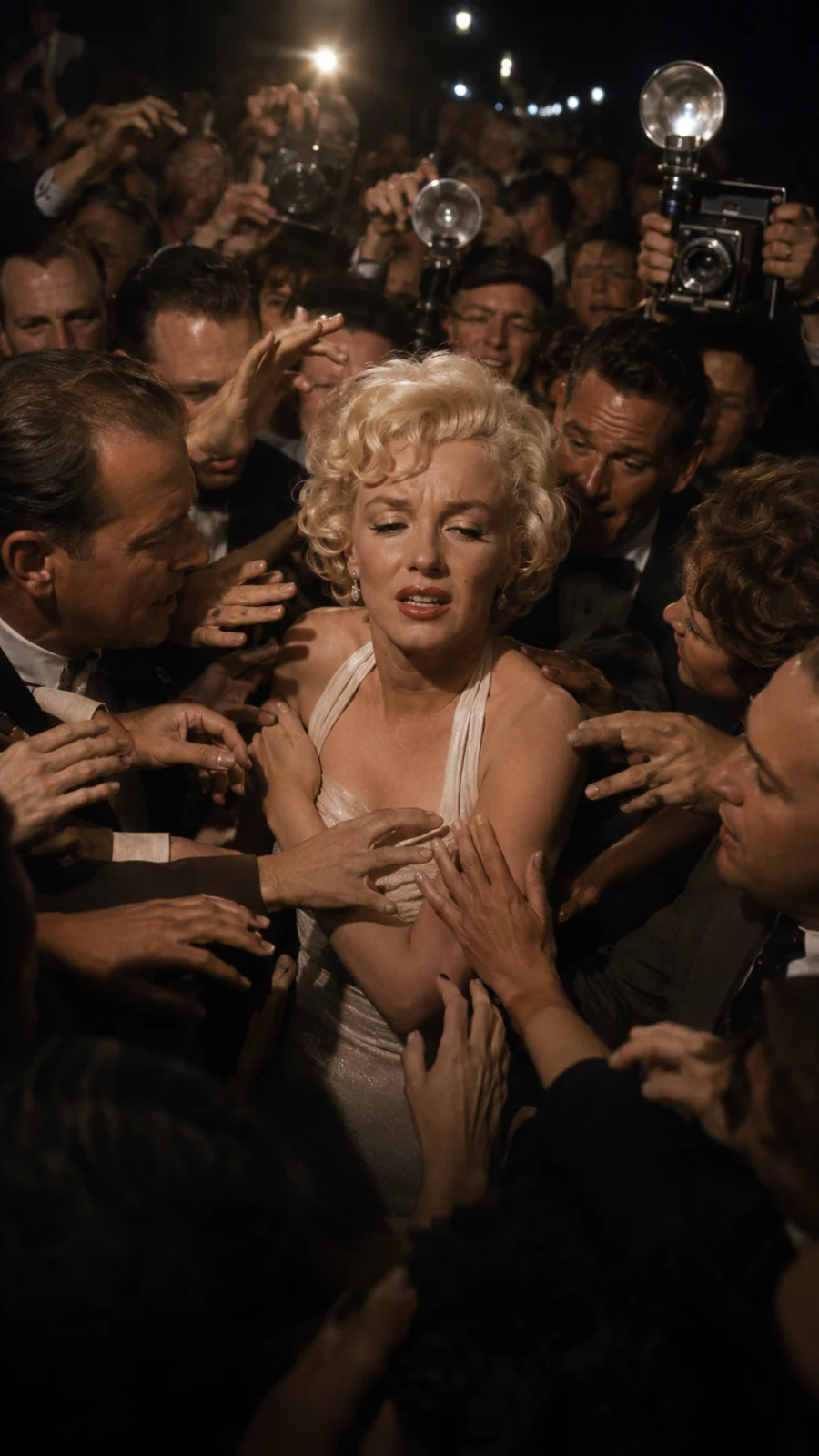 Marilyn Monroe in a cinematic performance
