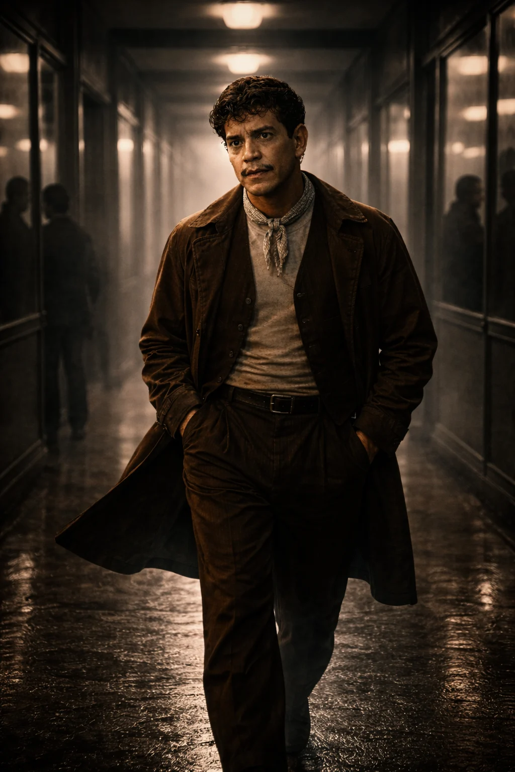 Editorial recreation of Cantinflas and Mexican film history