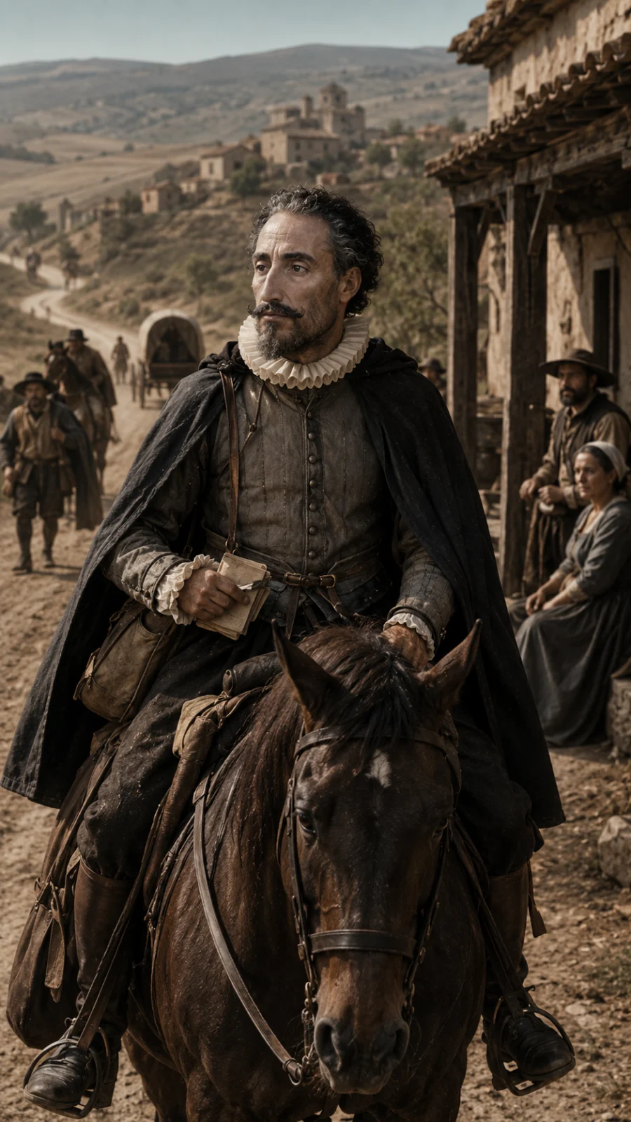 Miguel de Cervantes viajando por Andalucía
