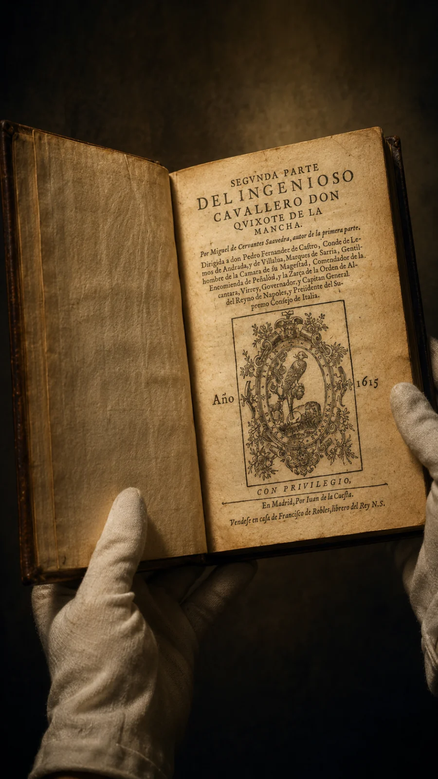 Primera edición de Don Quijote