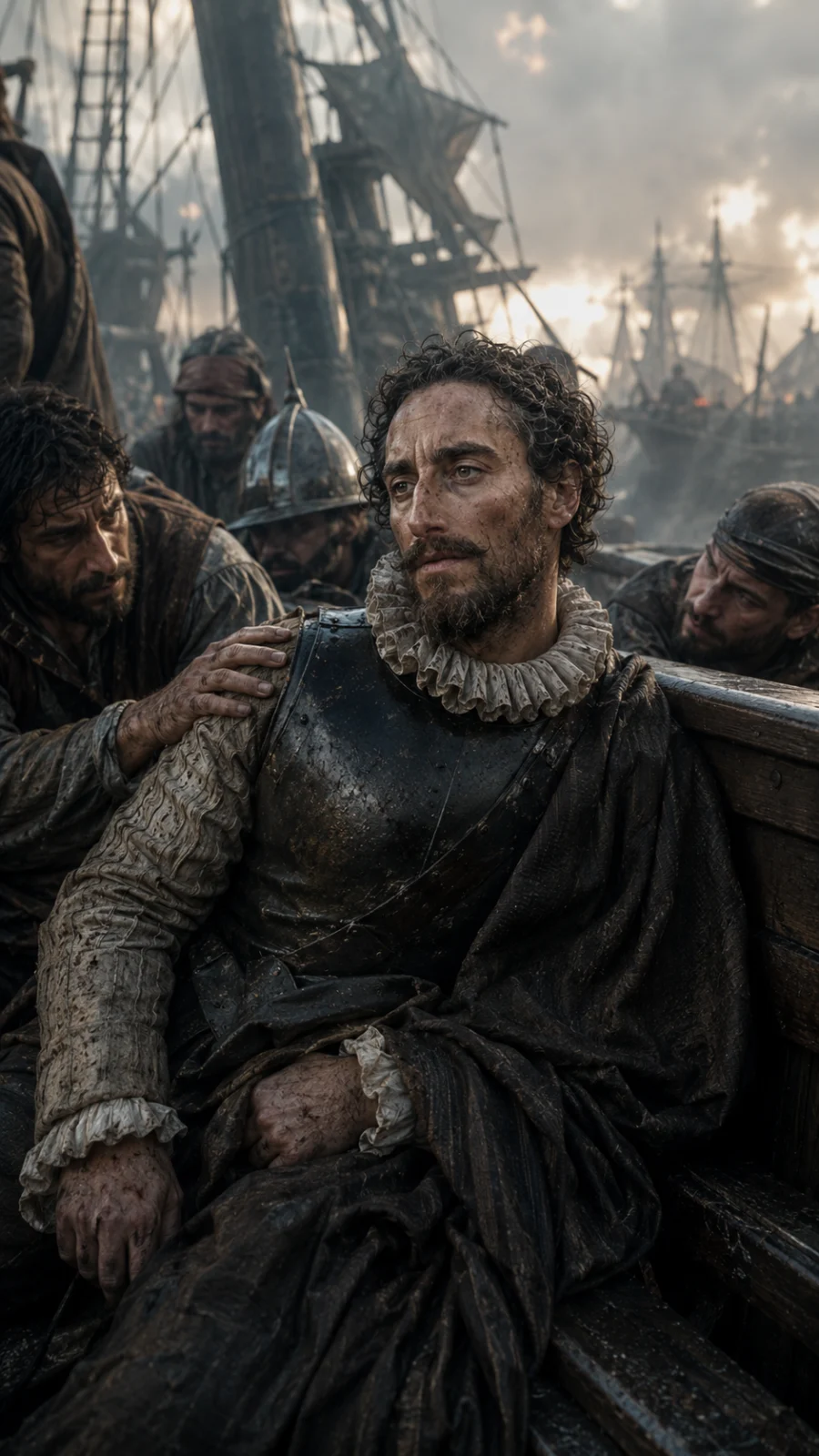 Miguel de Cervantes entre soldados y viajeros