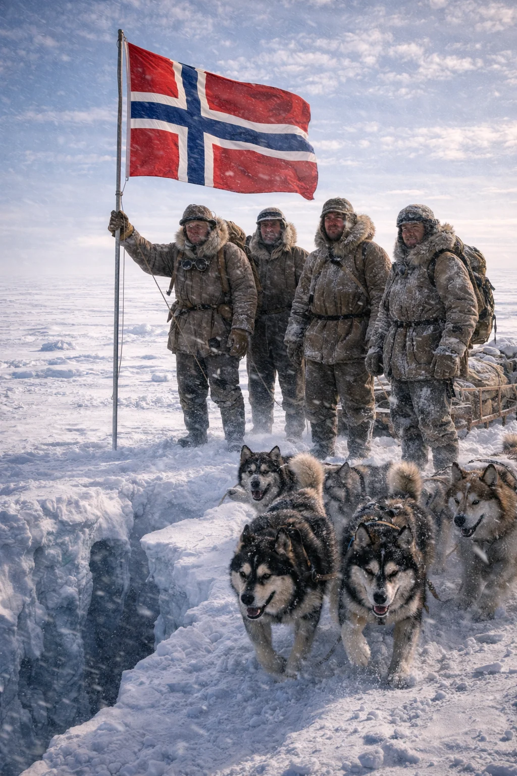 Roald Amundsen during his early maritime training