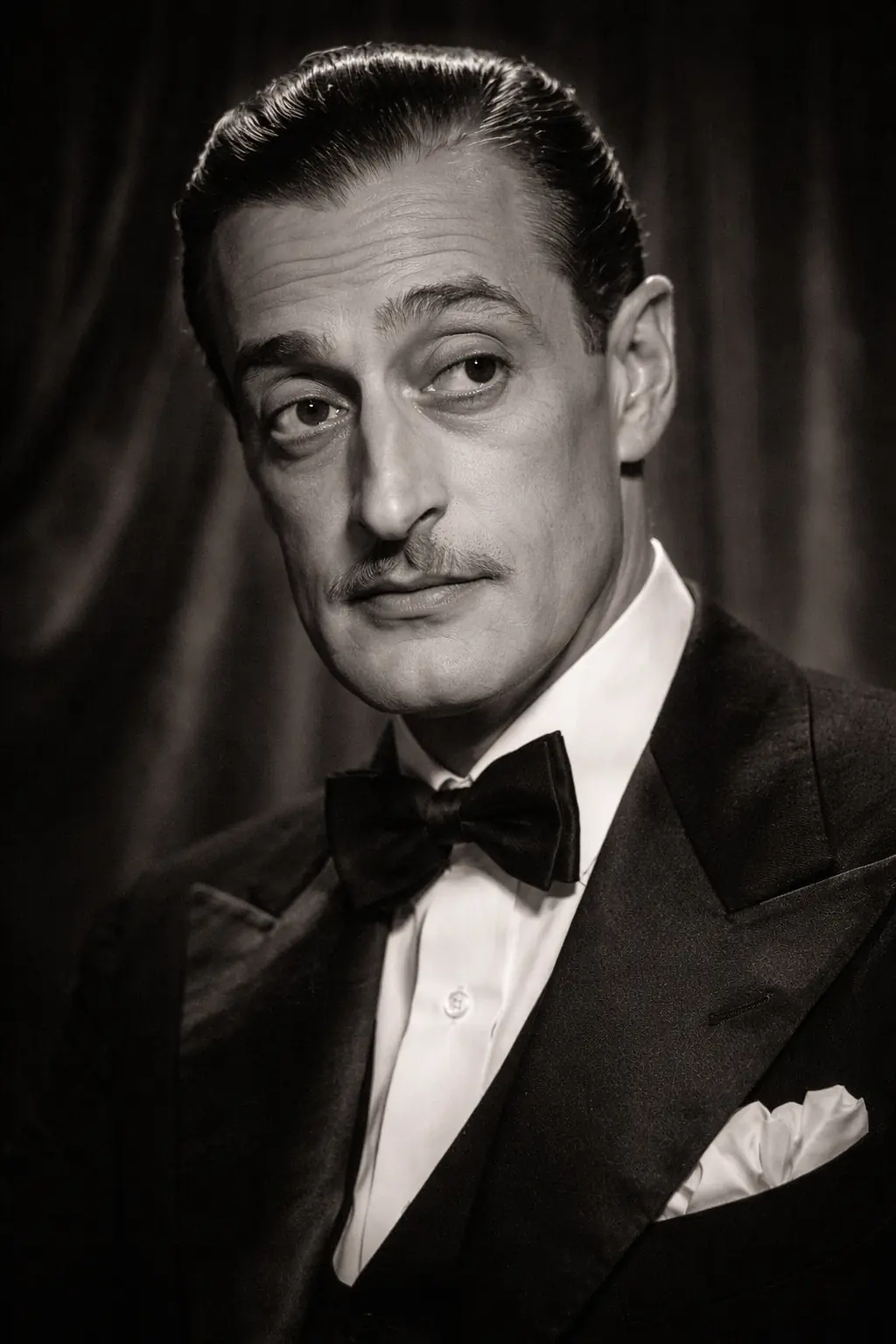 Cinematic portrait of Totò