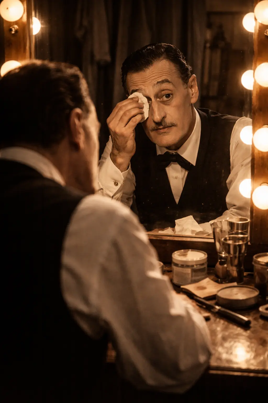 Biographical scene from Totò’s life: A Little-Known Fact: He Acted When He Could Barely Make Out Faces