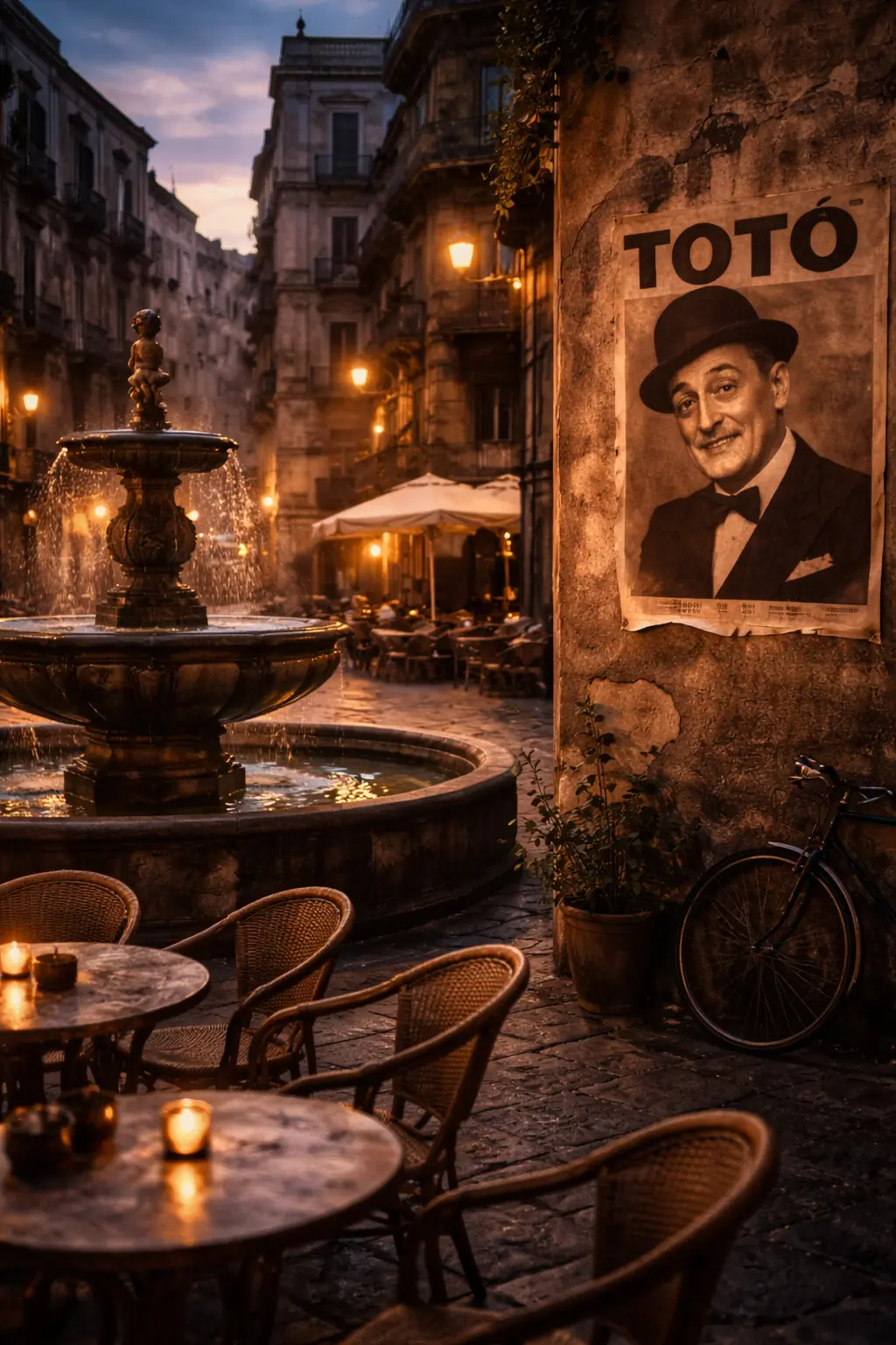 Biographical scene from Totò’s life: The Boy Who Lacked a Father’s Name