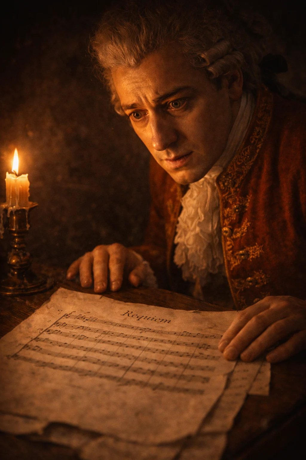 Mozart Requiem manuscript