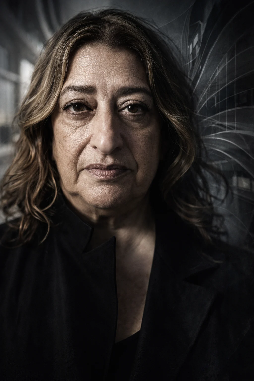 Portrait of Zaha Hadid
