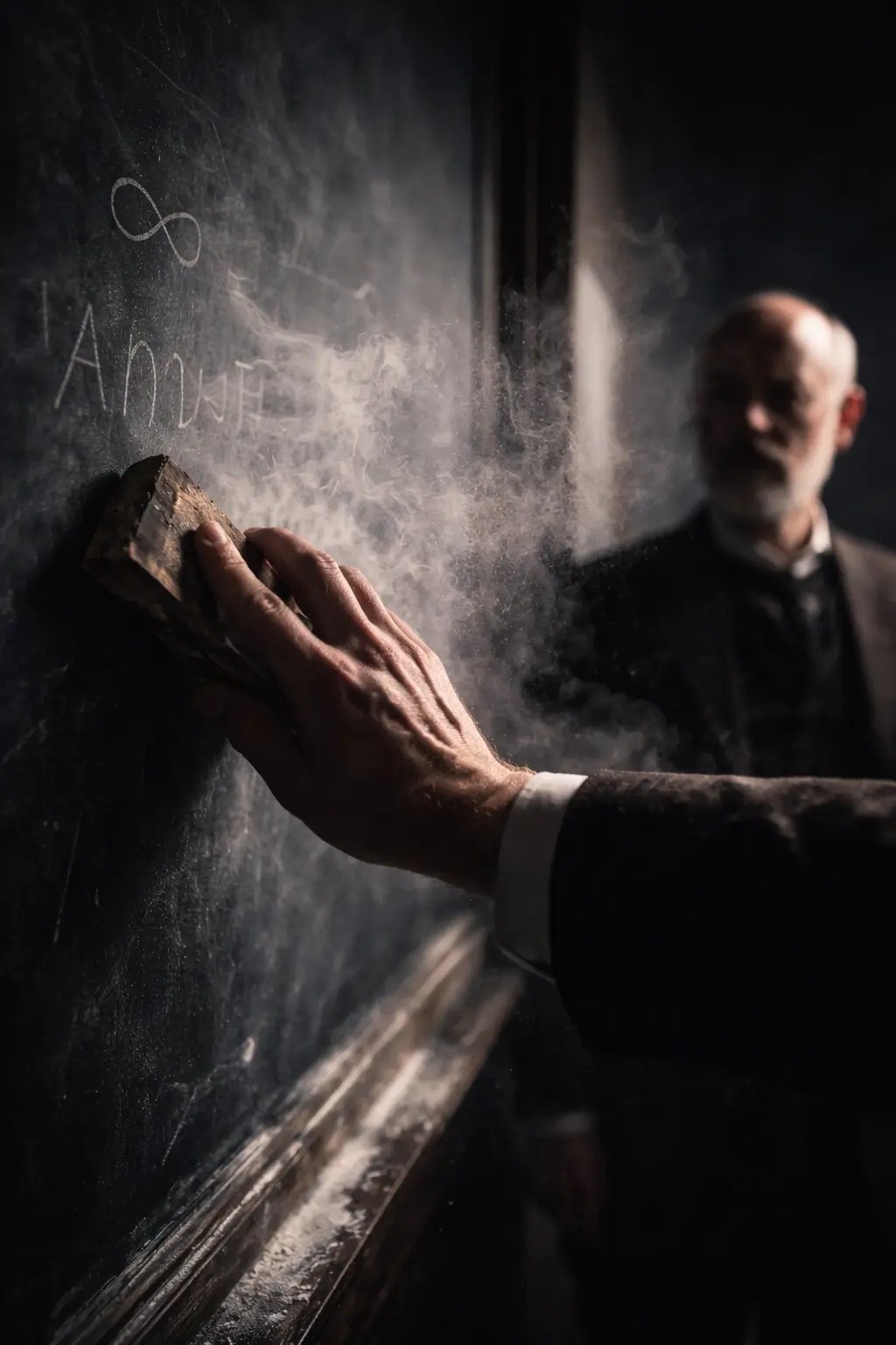Recreación biográfica de Georg Cantor, escena 6