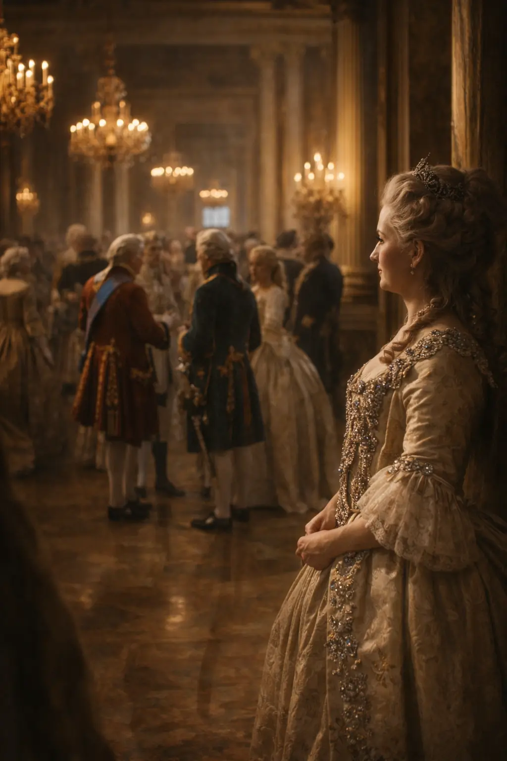 Biographical recreation of Catherine the Great, 1