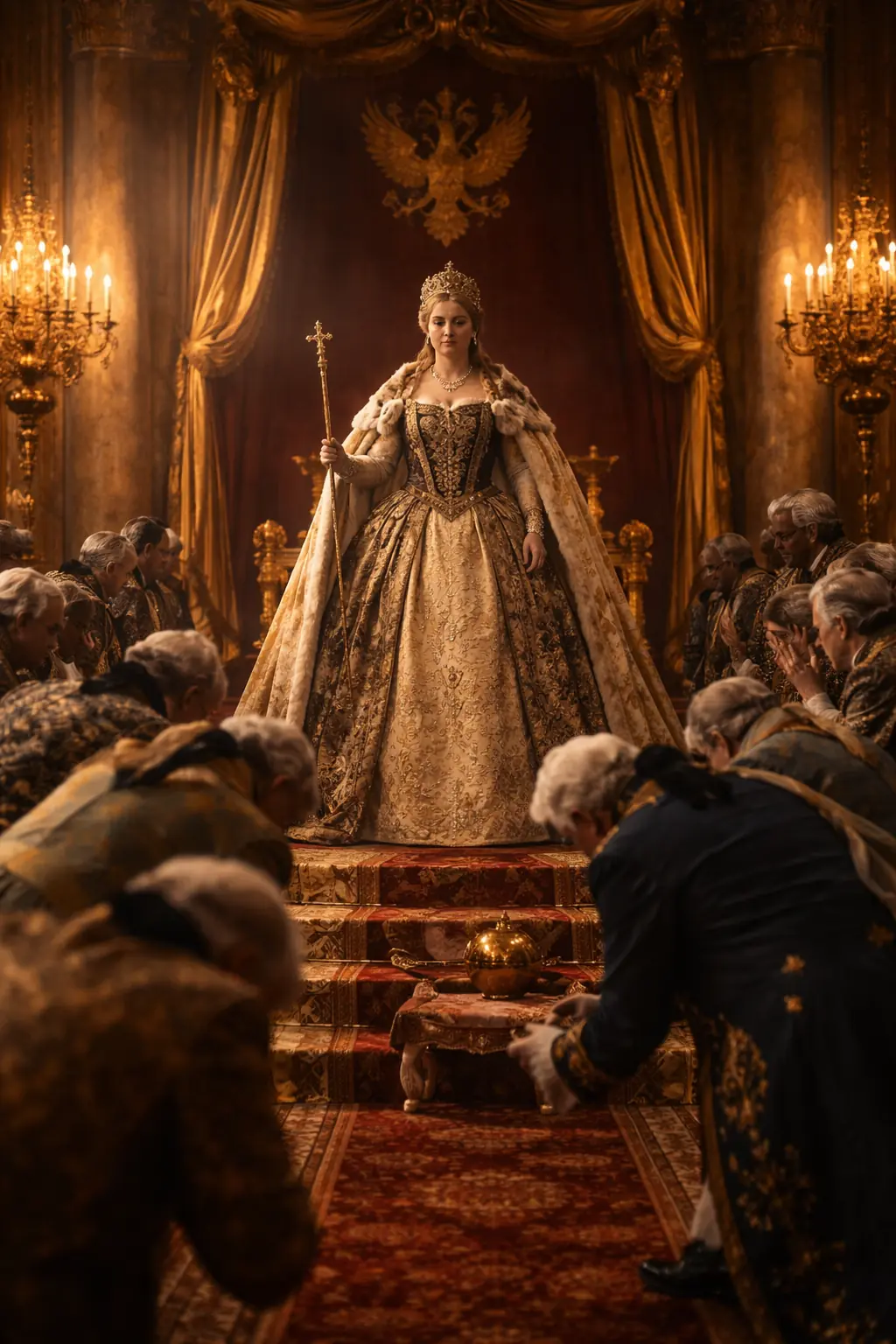 Biographical recreation of Catherine the Great, 5