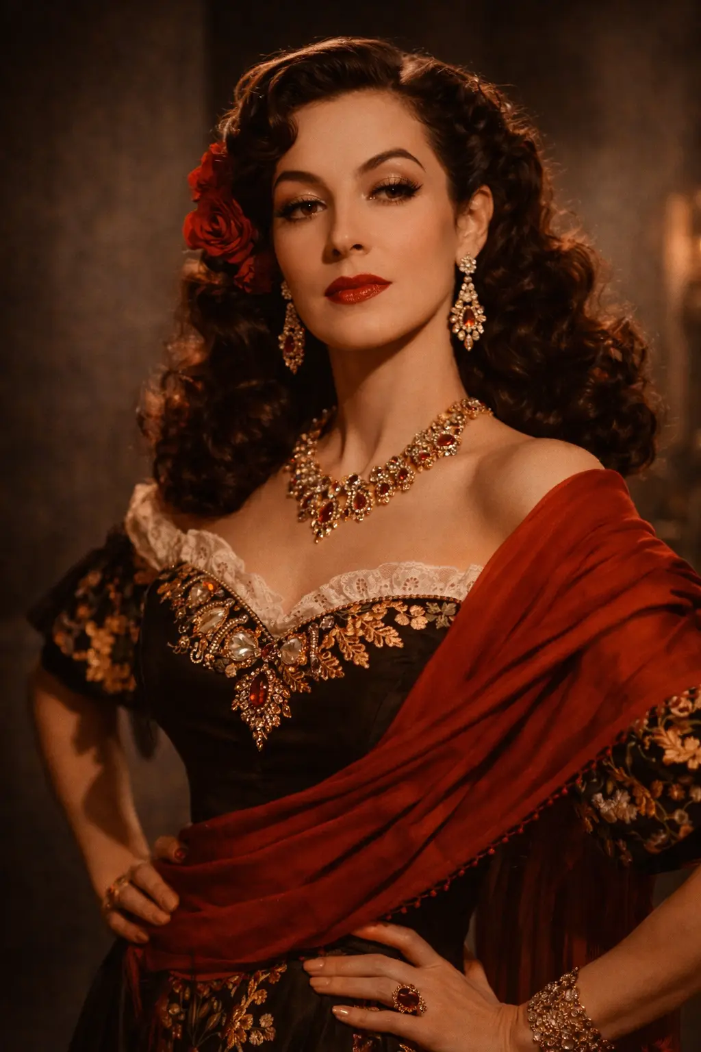 Recreación biográfica de María Félix, 4