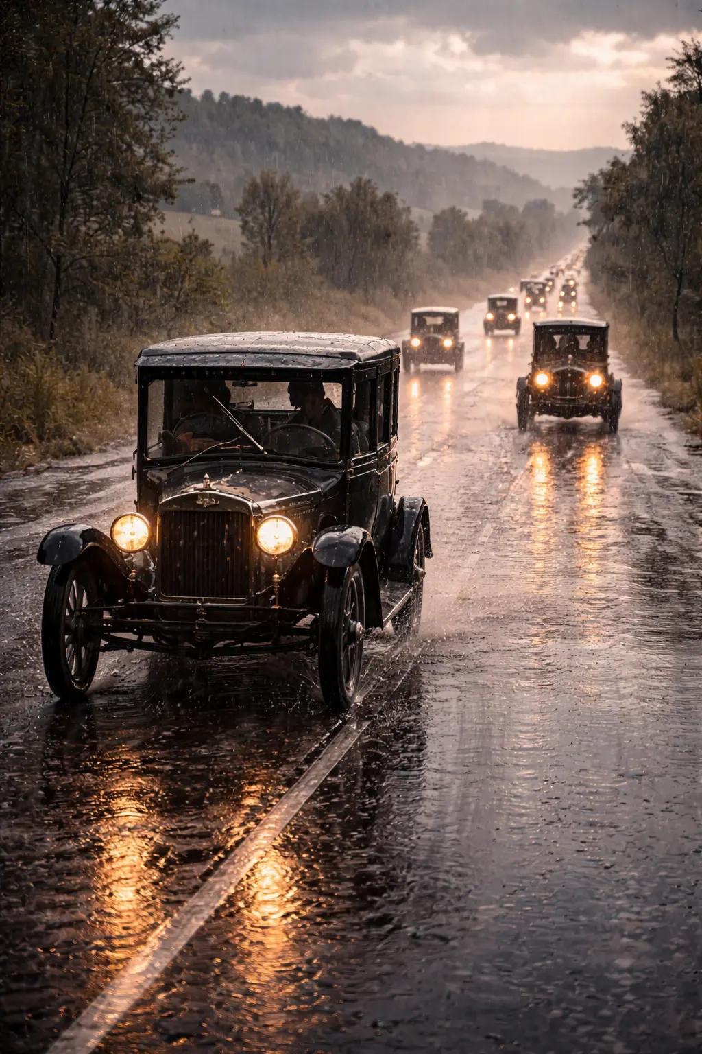 Biographical scene of Mary Anderson: A Life That Continued Away From the Automobile