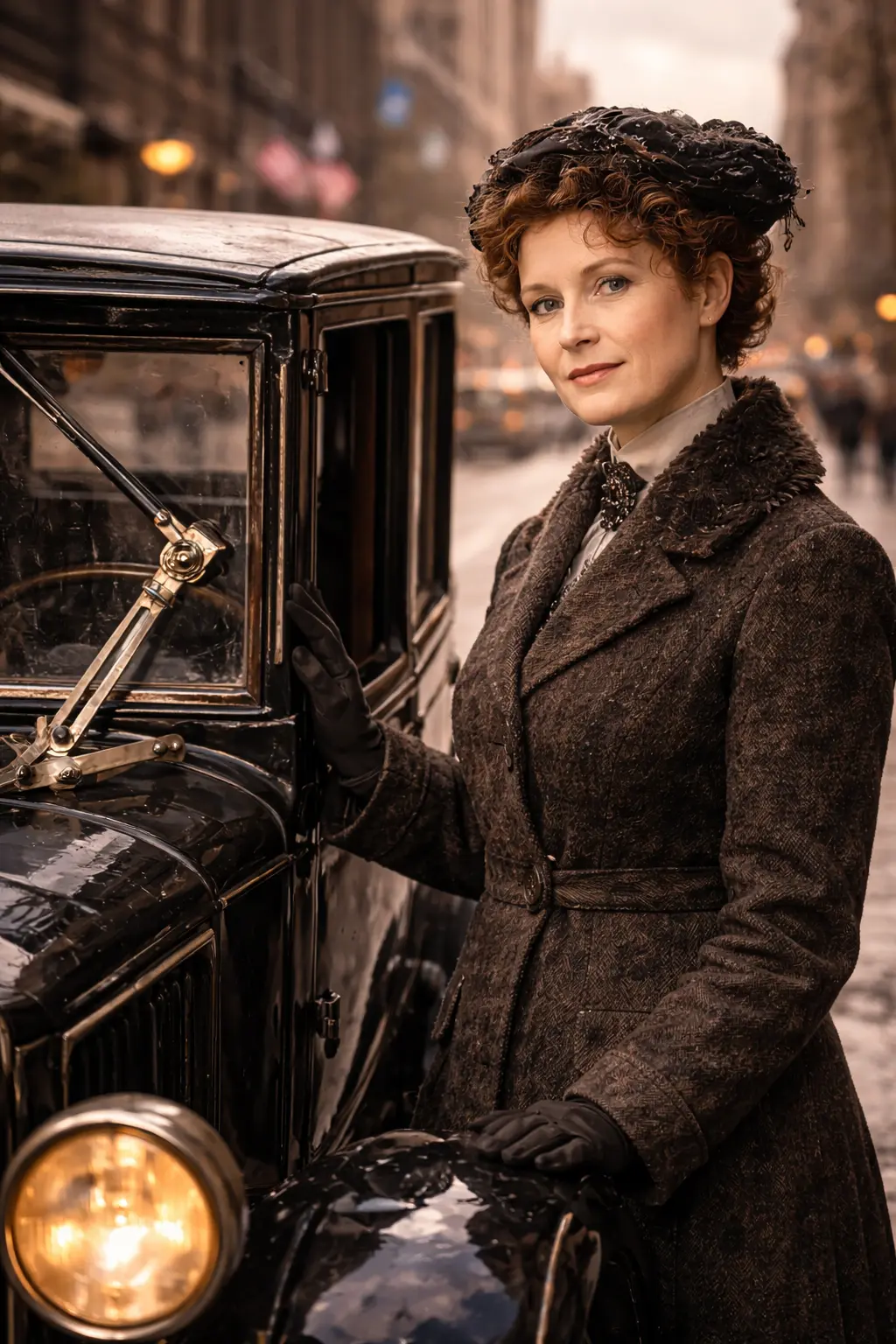 Biographical scene of Mary Anderson: The Invention That Became Invisible