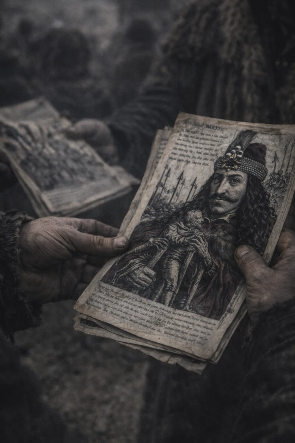 AI-generated visual reconstruction; not a historical document.