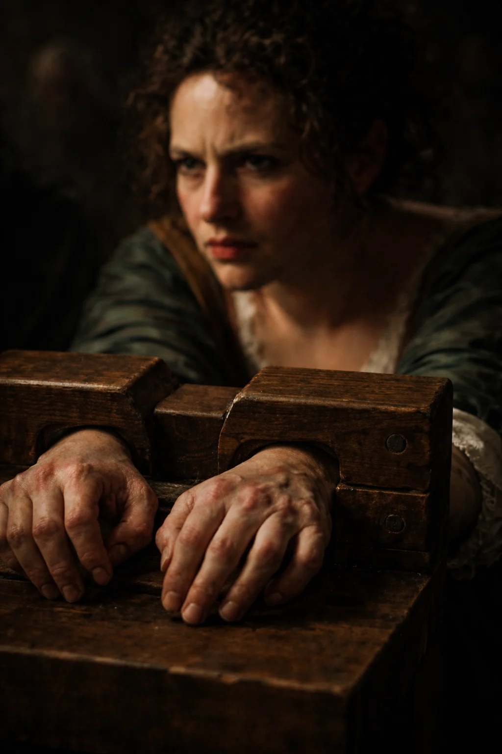 Artemisia Gentileschi — Reconstrucción visual generada con IA; no es un documento histórico.