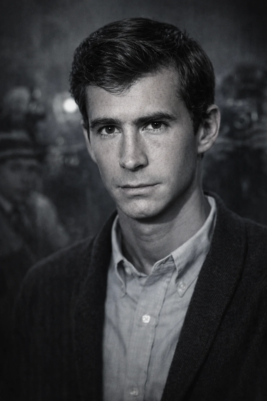 Portrait of Anthony Perkins, recreation