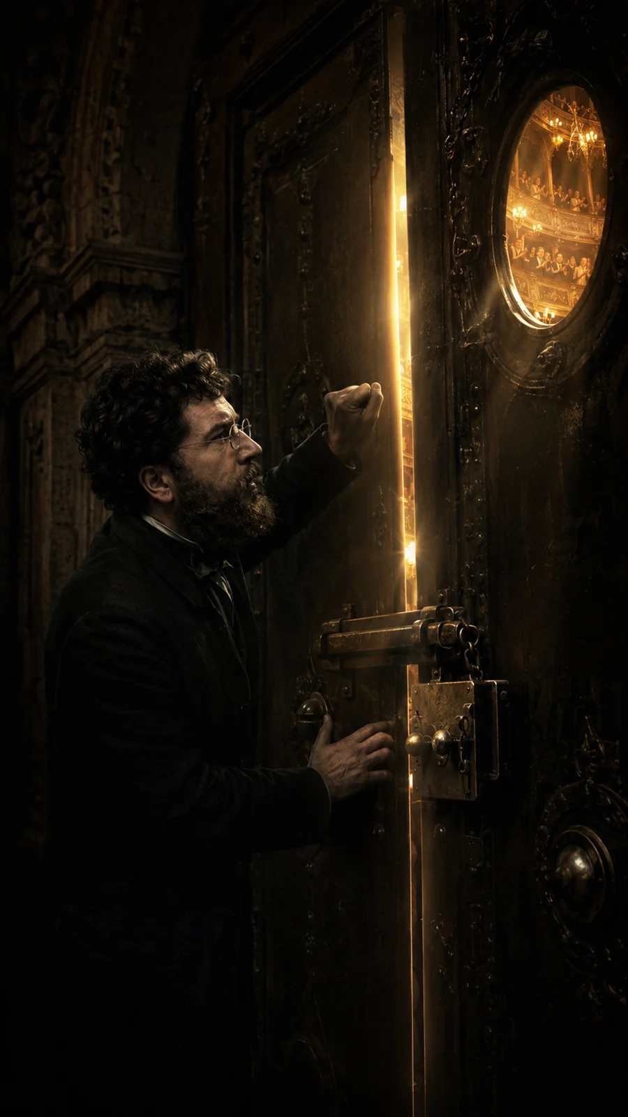 Bizet inside a theater — IA