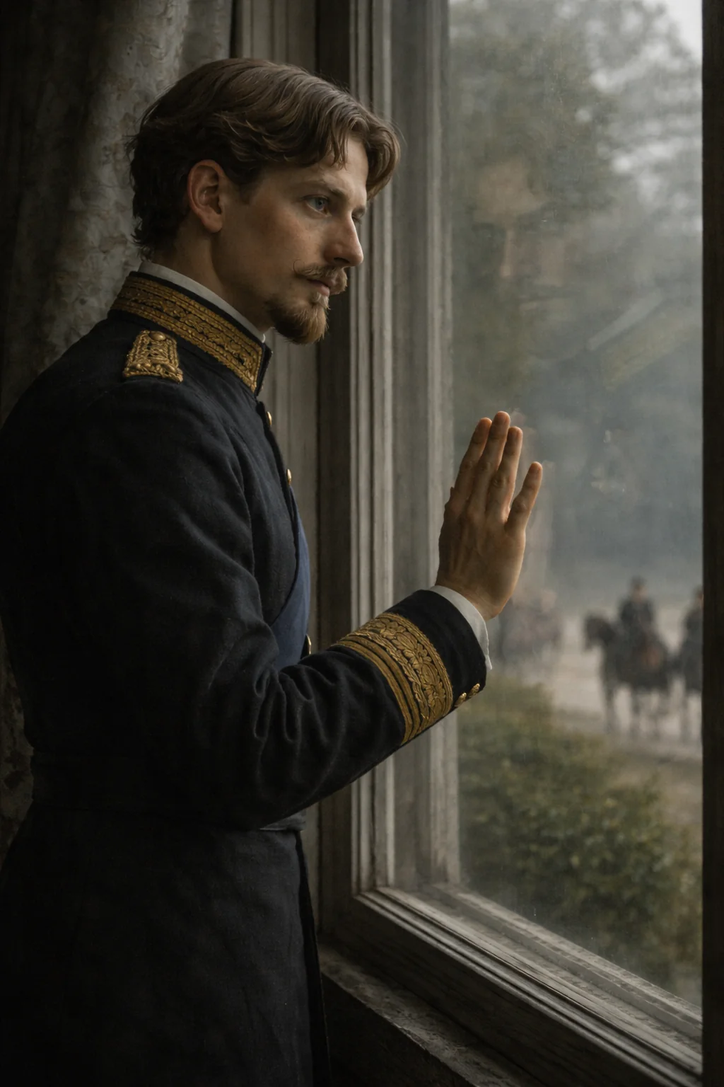 Prince Leopold. AI-generated illustration; artistic reconstruction, not a historical document.