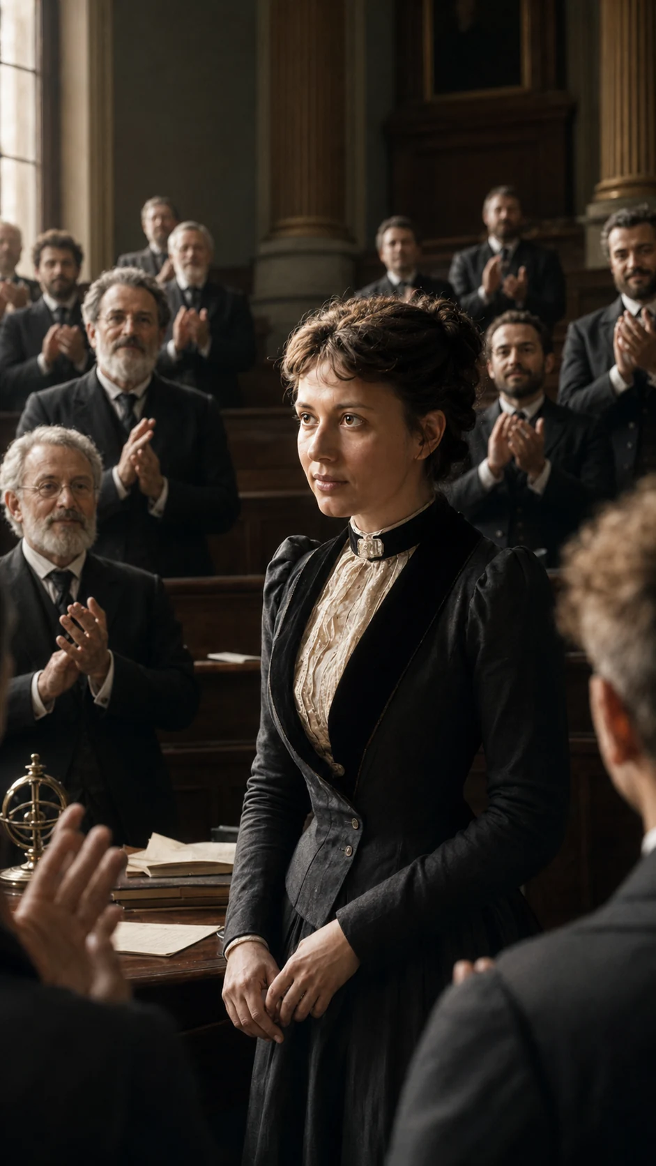 Kovalevskaya at an academic gathering — AI